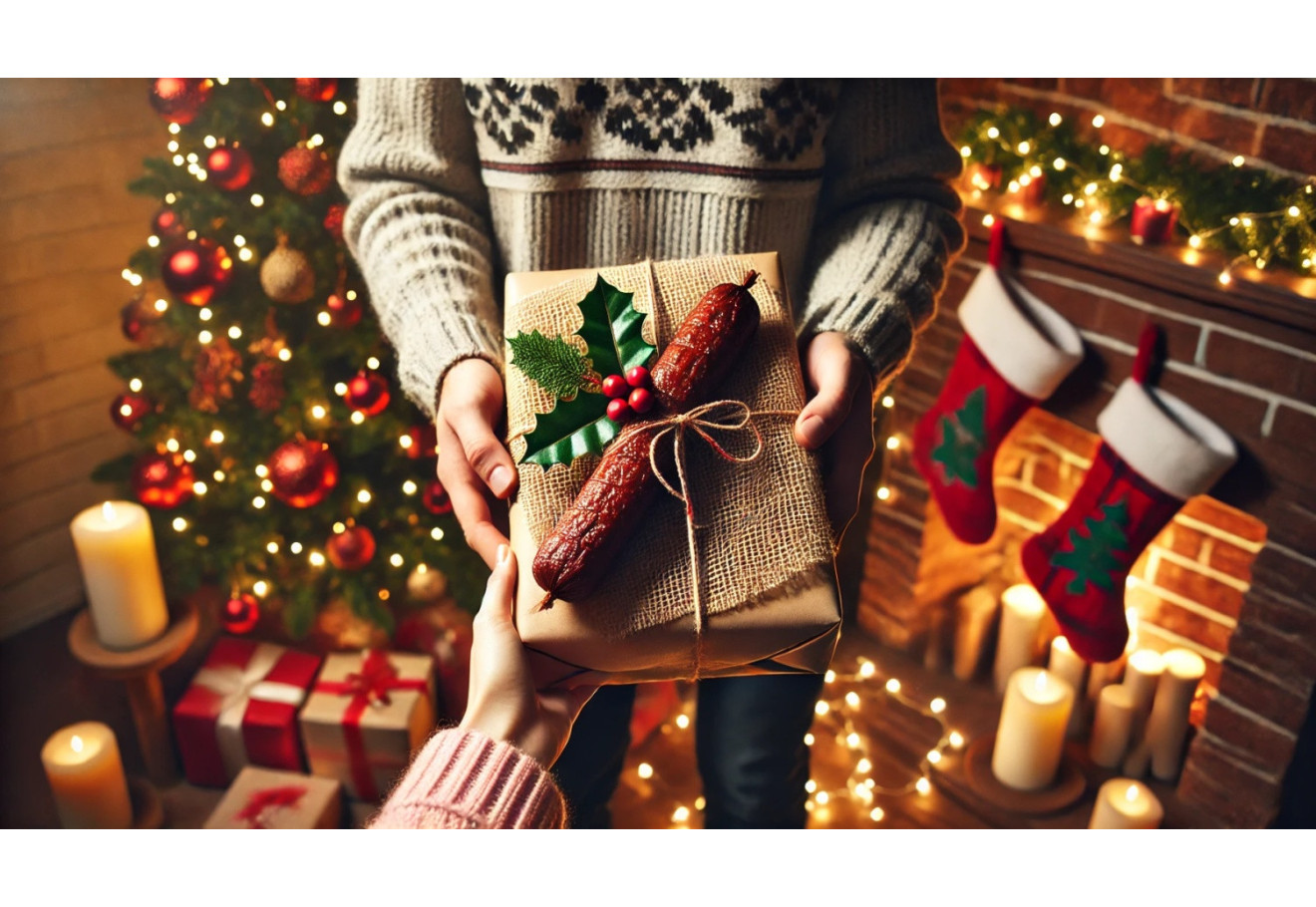 Domowe kiełbasy i szynki na prezent świąteczny? Idealny wybór od przedsiębiorców i bliskich!